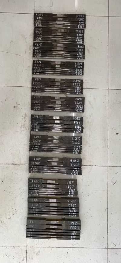 METAL MATERIAL QUALITY INSPECTION (chemical composition, mechanical properties, coating thickness)
