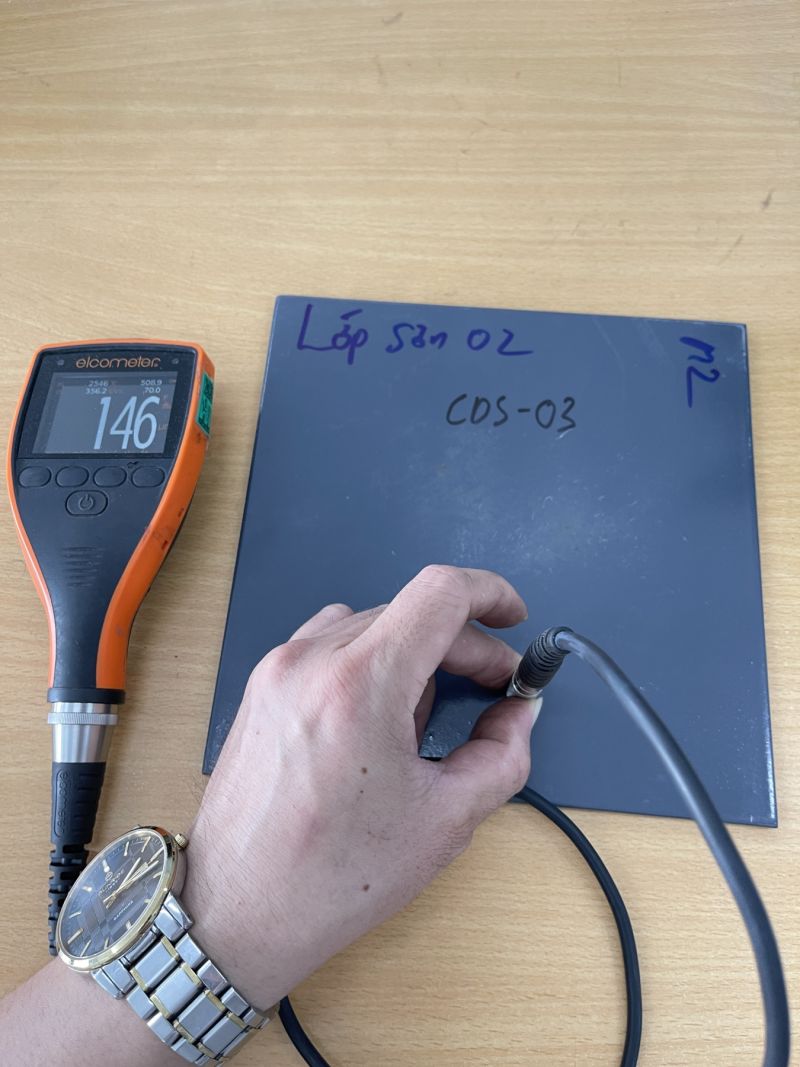 THỬ NGHIỆM ĐO CHIỀU DÀY LƠP PHỦ (sơn, kẽm)